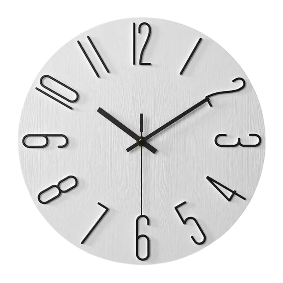 Lisslune | ScandiTick - Elegant Wooden Timepiece