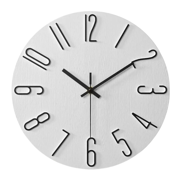 Lisslune | ScandiTick - Elegant Wooden Timepiece