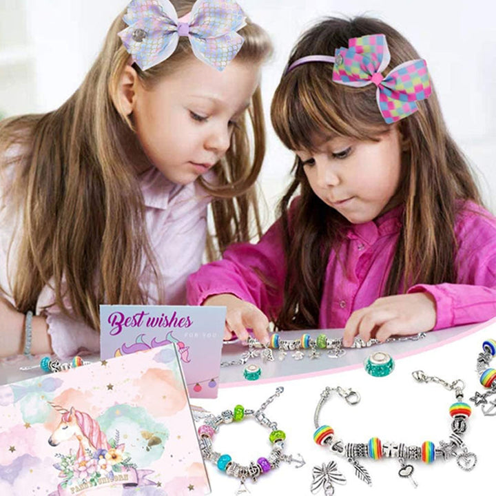 Lisslune | Girls Charm Bracelet Craft Kit