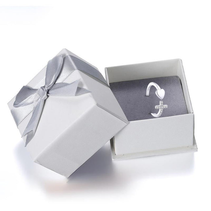Lisslune | Love S925 Sterling Silver Cross Ring