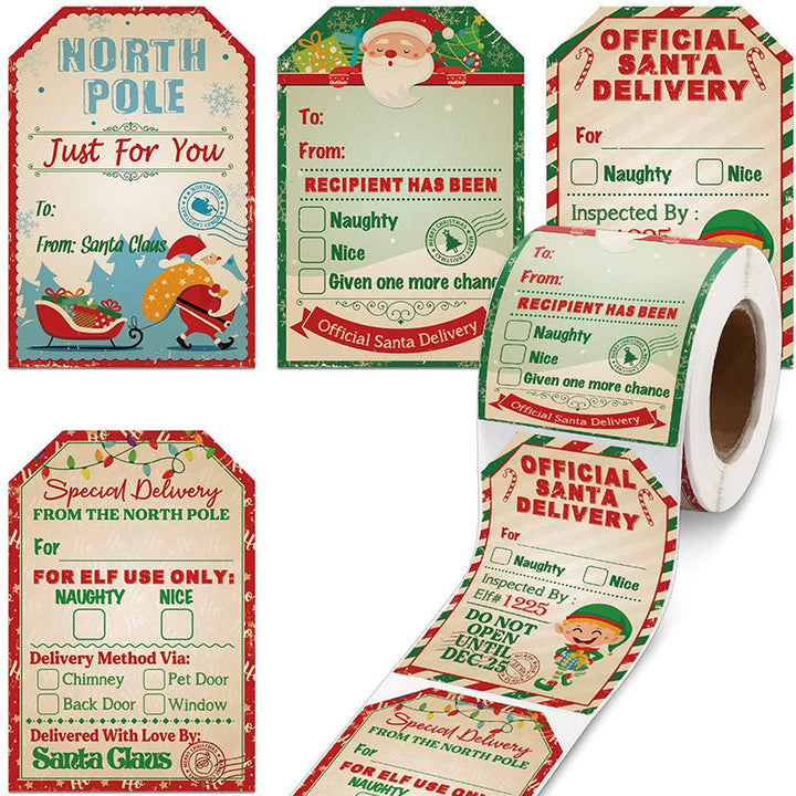 Lisslune | Christmas Decoration Sticker Roll (200 pieces)