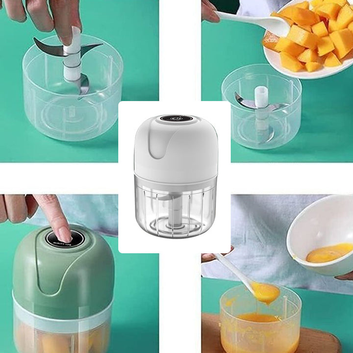 Lisslune | USB rechargeable electric garlic mill