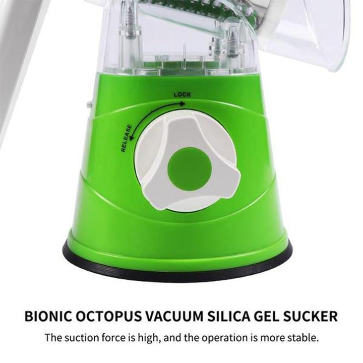 Lisslune | 3 in 1 Rotating Cheese Grater Vegetable Cutter