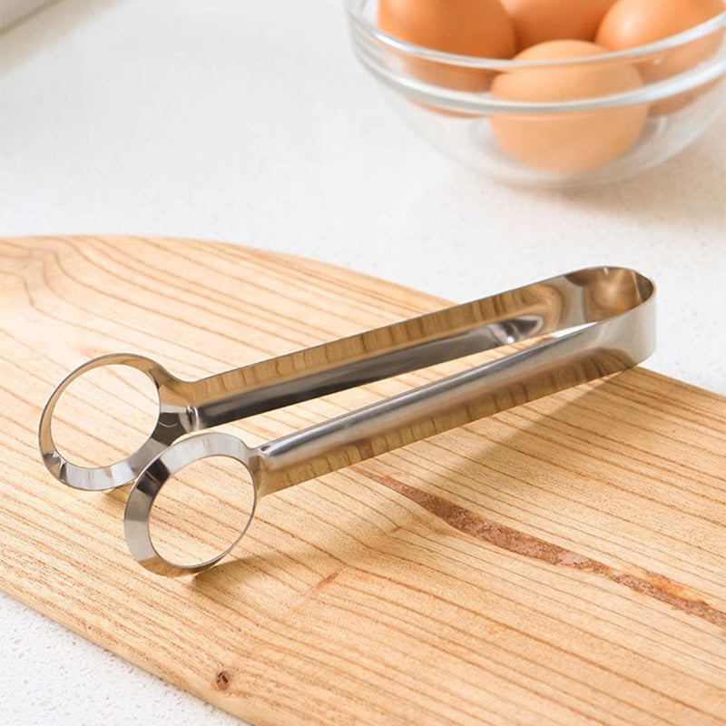 Lisslune | Stainless Steel Extended Egg Clip - Practical Kitchen Tool