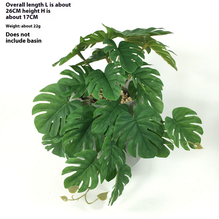 Lisslune | Artificial Hanging Plant for Natural Decoration in Indoor and Outdoor Areas