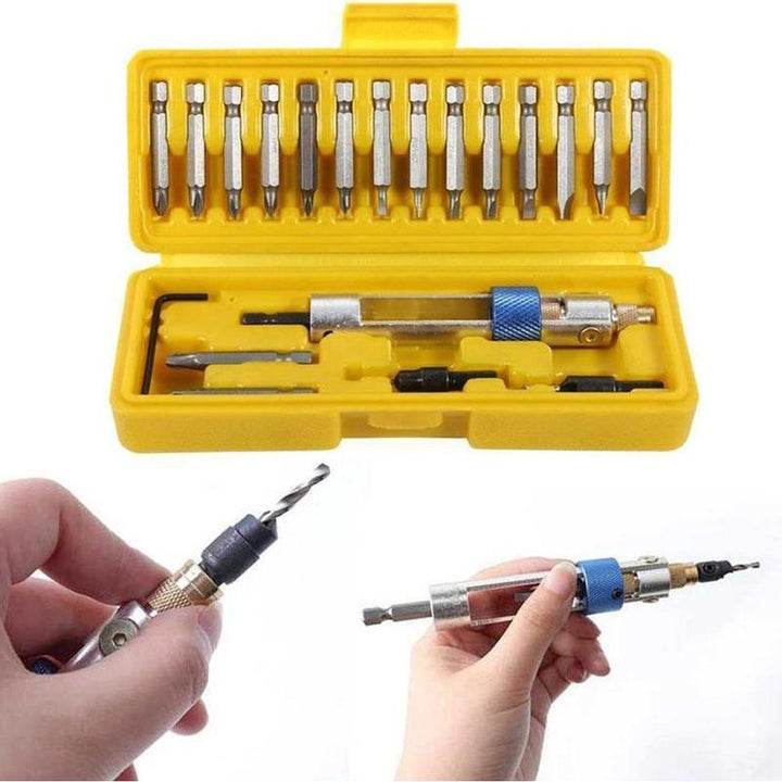 Lisslune | 20 Piece Drill Screwdriver Set - High-Speed Alloy Steel