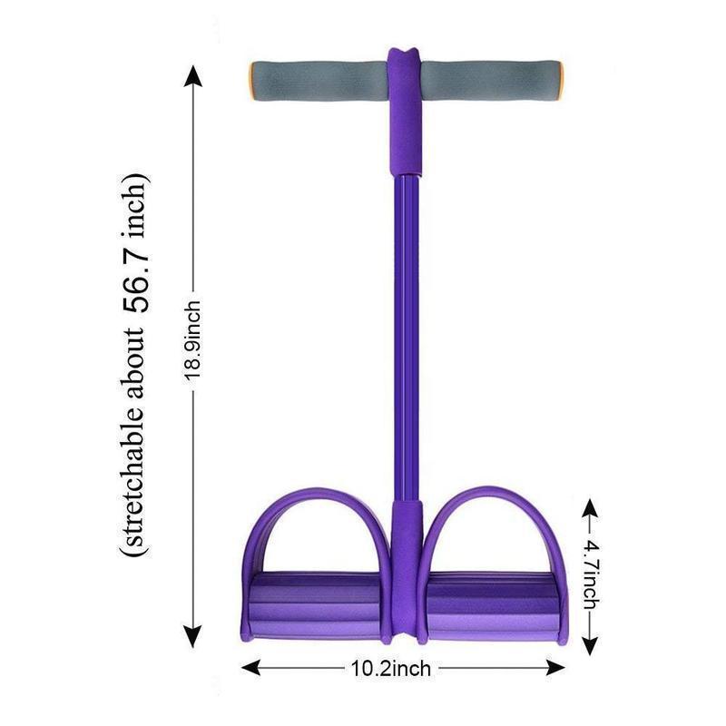 Lisslune | Bequee Multifunctional Adjustable Sit-Up Bar Assistance Device/Pedal Resistance Band