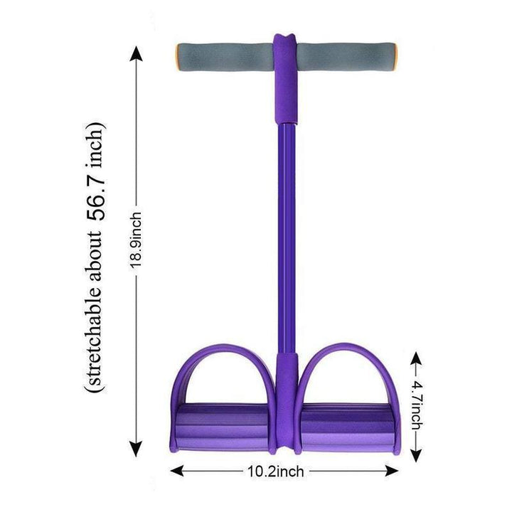 Lisslune | Bequee Multifunctional Adjustable Sit-Up Bar Assistance Device/Pedal Resistance Band