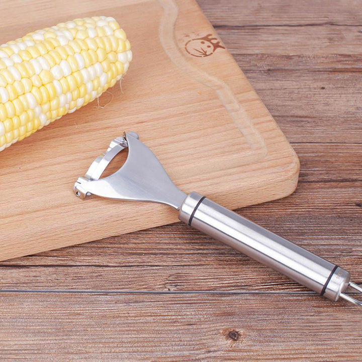 Lisslune | Corn on the cob peeler made of stainless steel