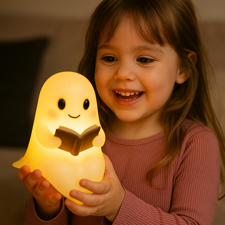 Lisslune | NightSpirit Lamp – Handmade Decorative Night Light with Warm Light