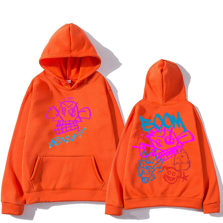Lisslune | Arcane Jinx Cartoon Long Sleeve Hoodie