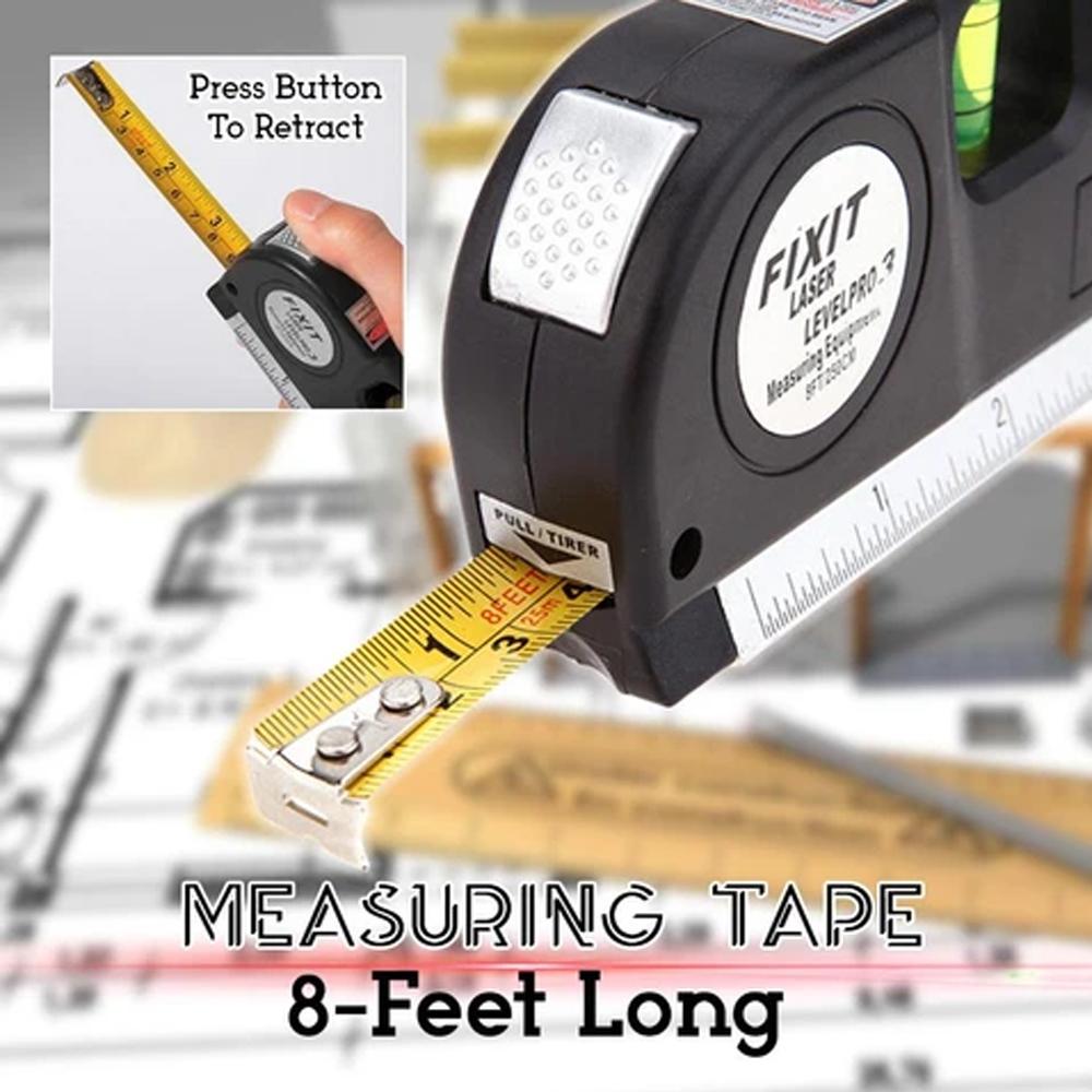 Lisslune | Multifunctional Laser Level 4 in 1 Laser Measuring Tool