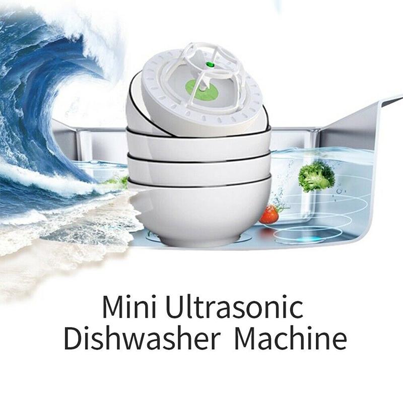 Lisslune | Ultrasonic Portable Dishwasher And Laundry Piece