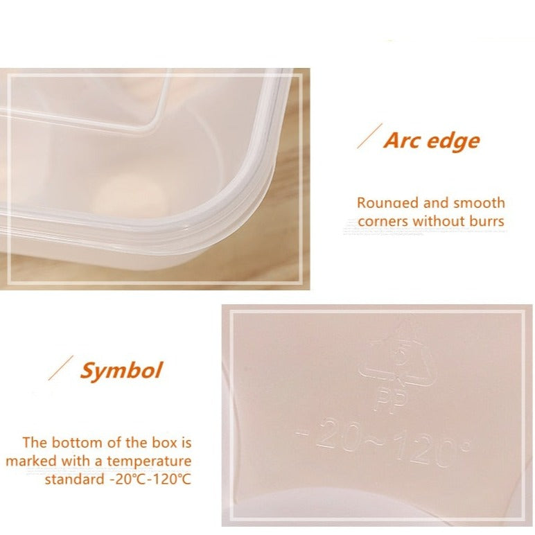 Lisslune | Japanese-Style Plastic Duck Egg Storage Box
