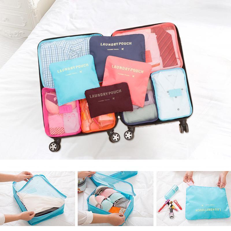 Lisslune | Pieces portable luggage packing cubes