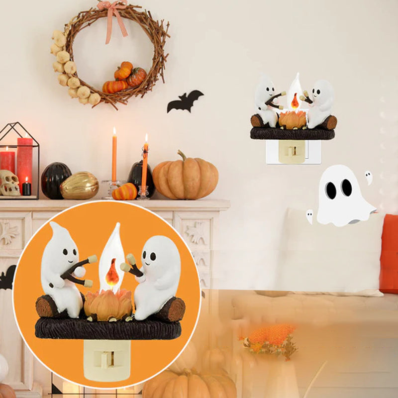 Lisslune | Ghost Bonfire Blinking Night Light
