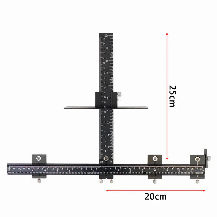 Lisslune | Precision template for exact drilling and installations