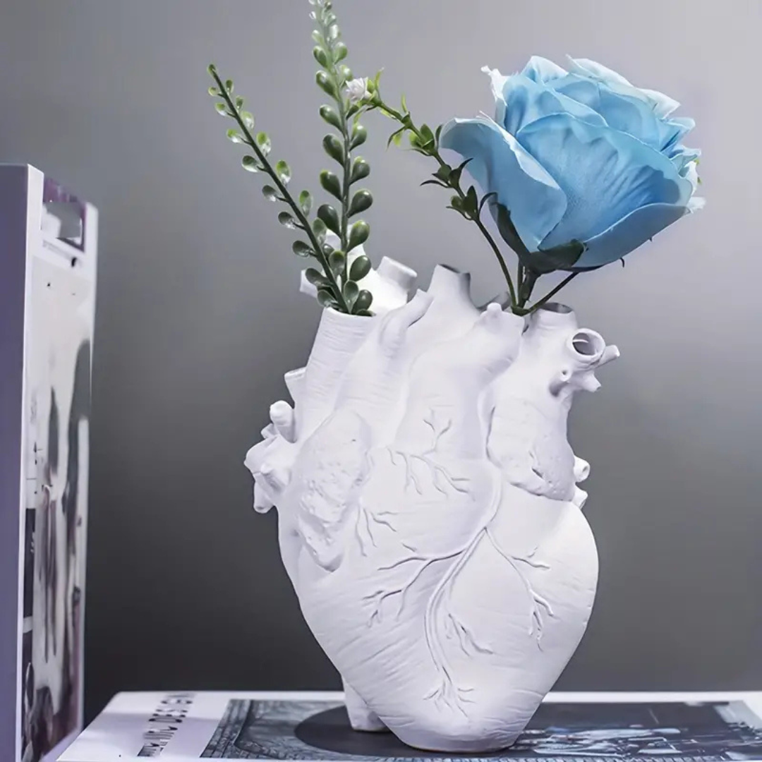 Lisslune | HeartVase Flower Vase - Unique Heart Vase