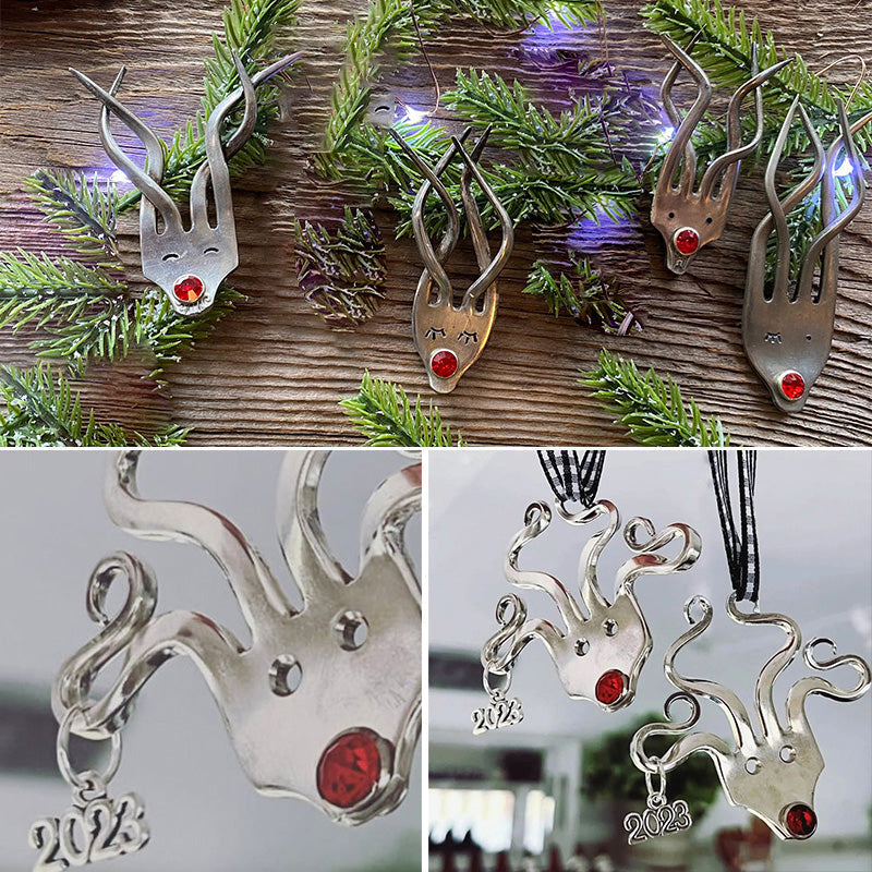 Lisslune | Funny Fork Reindeer Decoration