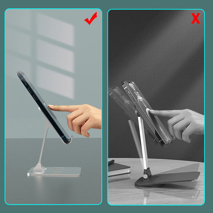 Lisslune | Aluminum adjustable desktop phone holder