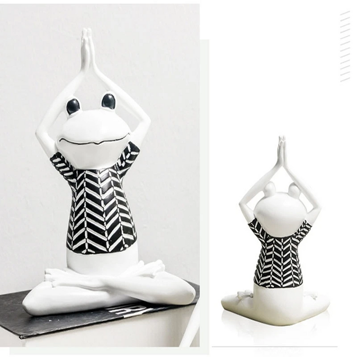 Lisslune | ZenFrog - Stylish meditative frog house figure decoration