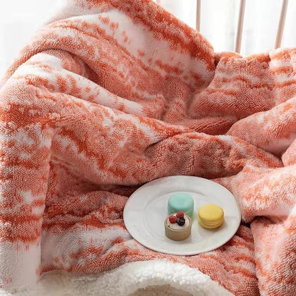 Lisslune | Seraphina Velvet Sherpa Blanket