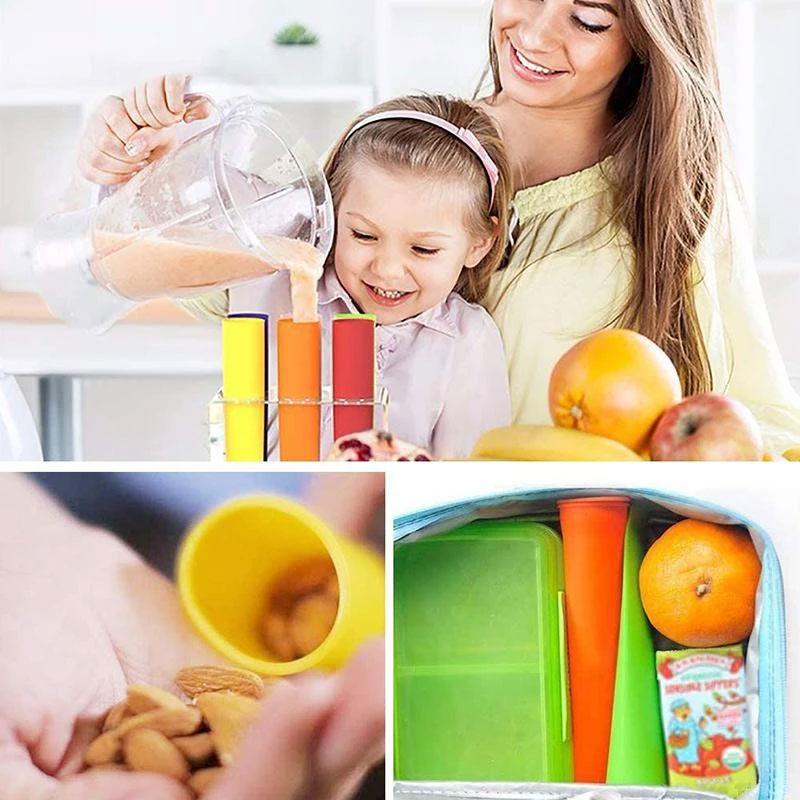 Lisslune | Colorful Silicone Ice Pop Mould