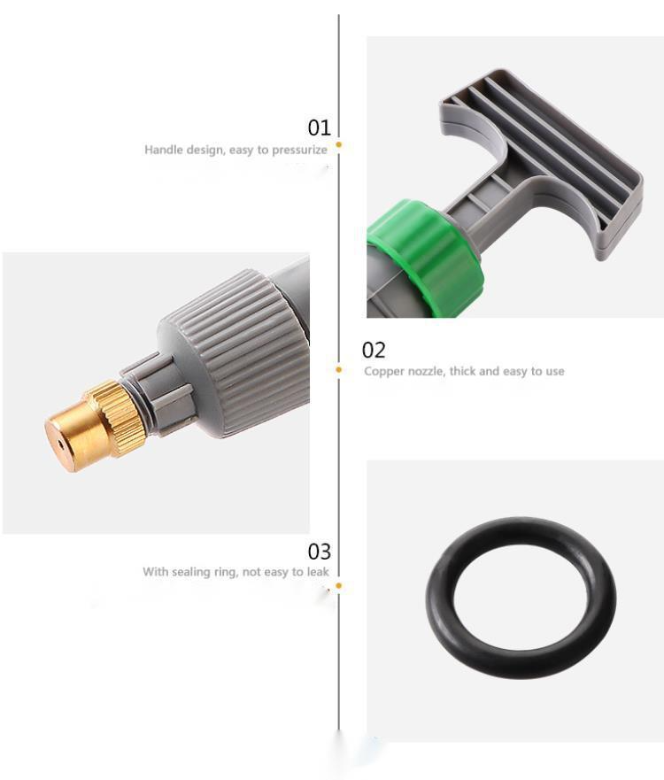 Lisslune | Universal Bottle Garden Sprayer with High Pressure Nozzle – For Plant Watering and Cleaning