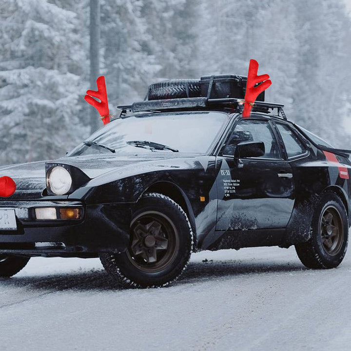 Lisslune | Premium Reindeer Car Kit Antlers