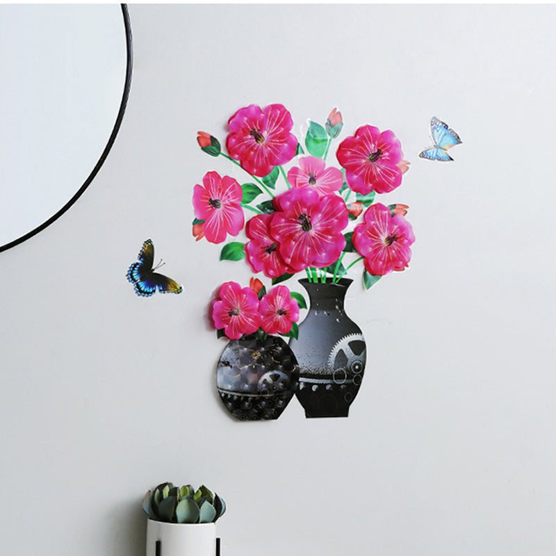 Lisslune | DIY Plant Vase Three-Dimensional Wall Stickers