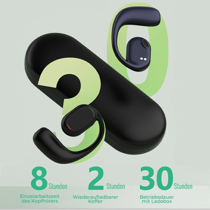 Lisslune | Wireless Bluetooth Headset with Hanging Ear