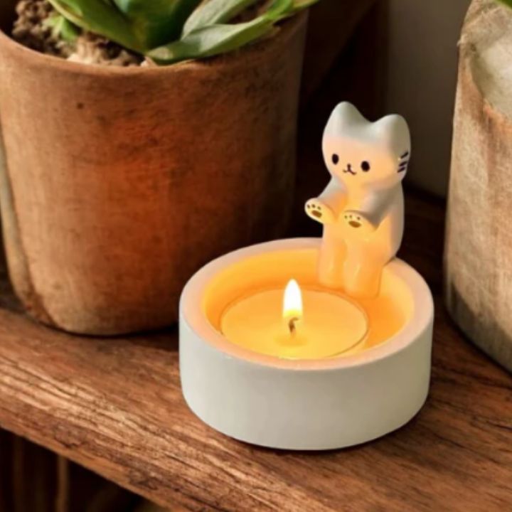 Lisslune | Cat Candle Holder