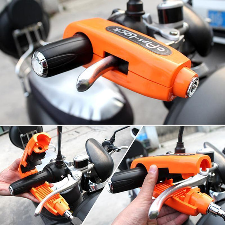 Lisslune | CapsLock Effective Motorcycle Grip Lock