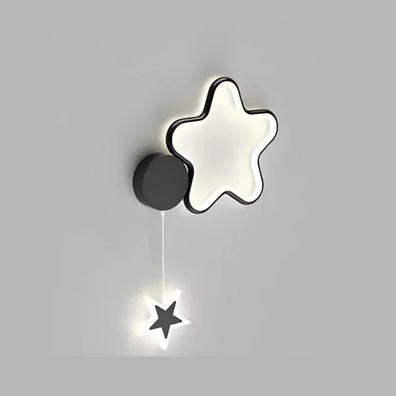 Lisslune | DreamLight | Magical Wall Lamp with Clouds, Stars and Moon