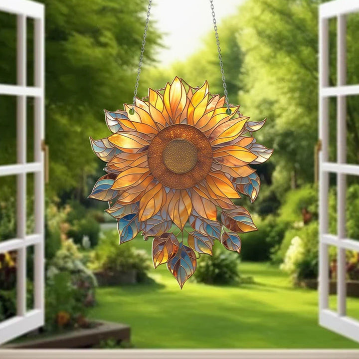Lisslune | Sunflower Acrylic Window Hanging