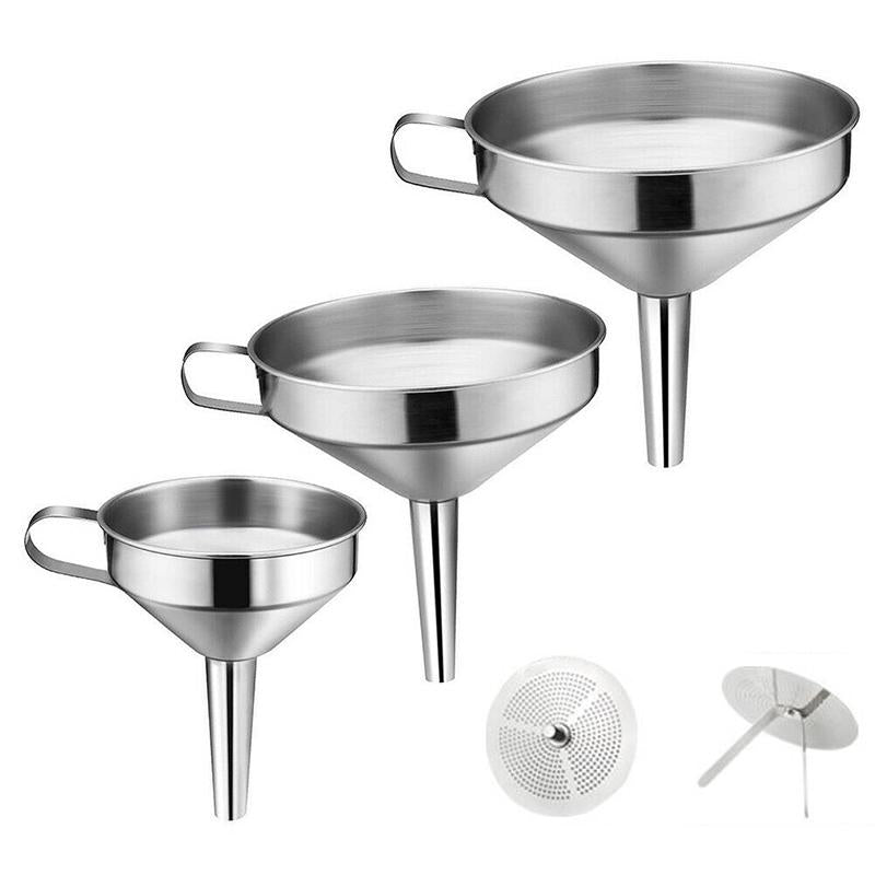Lisslune | Stainless Steel Cooking Oil Funnel