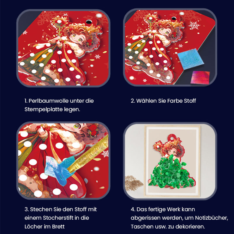 Lisslune | 24 themed Christmas tree DIY ornaments