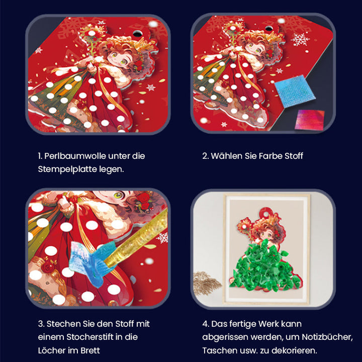 Lisslune | 24 themed Christmas tree DIY ornaments
