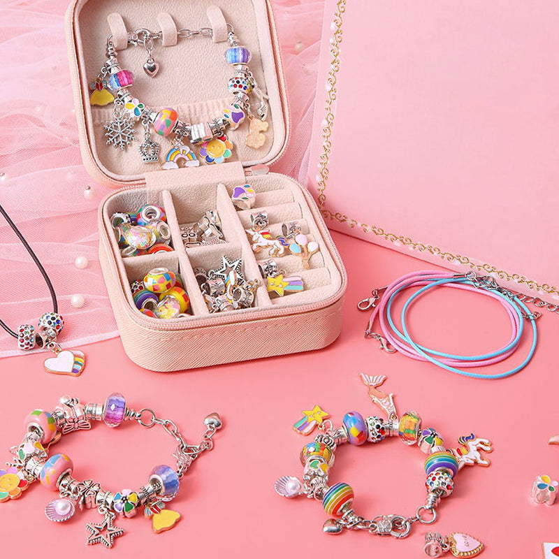 Lisslune | Handmade Bead Bracelet Set for Children