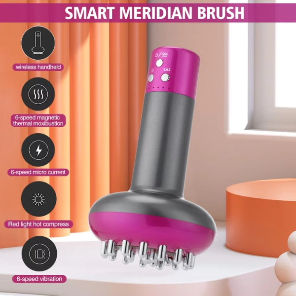 Lisslune | Electric Body Brush for Cellulite Reduction & Lymphatic Drainage Massage