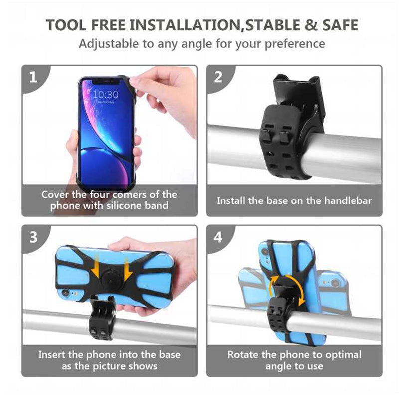 Lisslune | Rotating Multi-Claw Portable Phone Holder