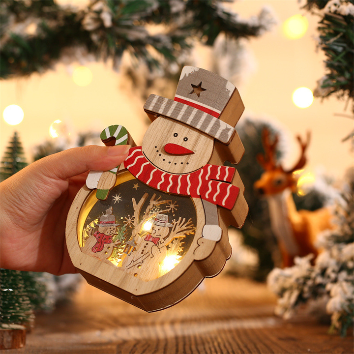Lisslune | LED Christmas lighting made of wood