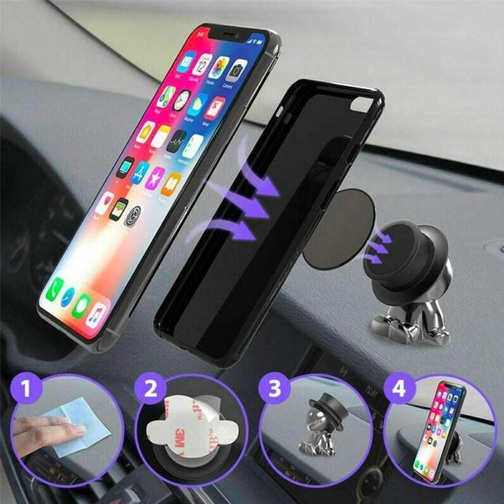 Lisslune | 360° rotatable magnetic phone holder