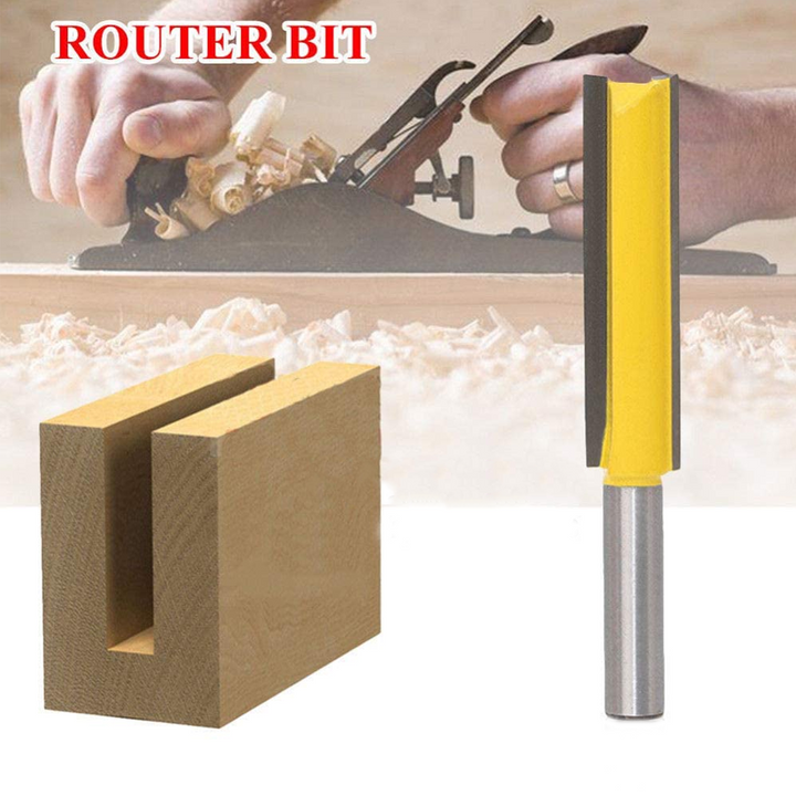 Lisslune | 8MM Shaft Double Groove Straight Mill