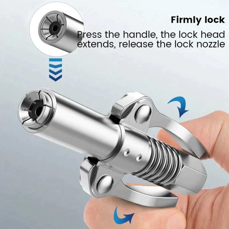 Lisslune | Strong lock on lubricating couplings