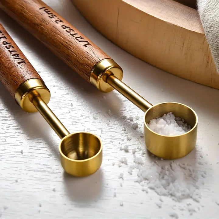 Lisslune | Golden Measuring Spoon Set