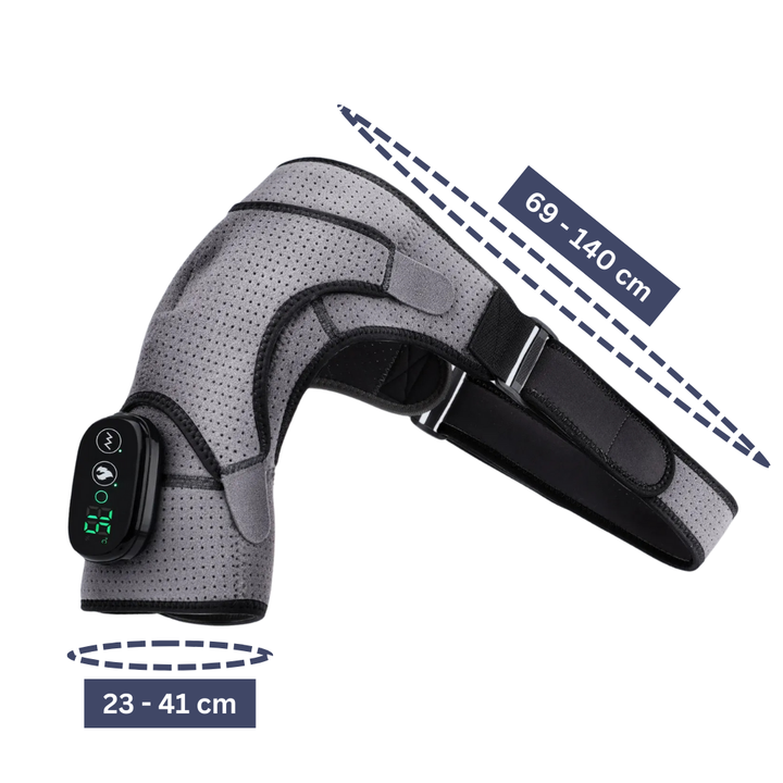 Lisslune | Shoulder Massage Device | Heat Therapy, Adjustable Intensity & Ideal for Muscle Relaxation