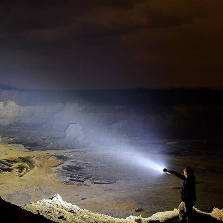 Lisslune | High-Power Waterproof LED Flashlight | 30,000–50,000 Lumens Rechargeable Torch