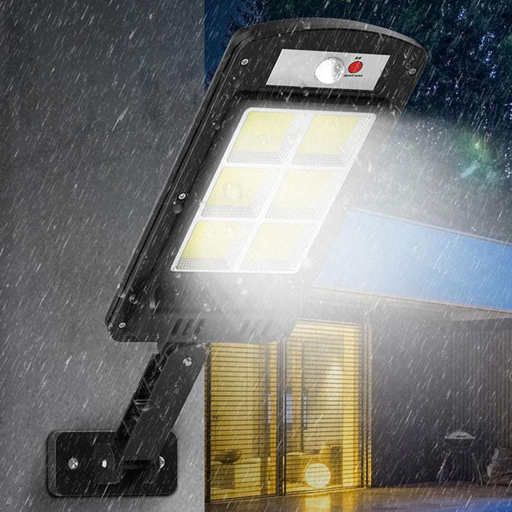 Lisslune | 200W Outdoor Solar LED Lamp with Remote Control, Motion and Twilight Sensor