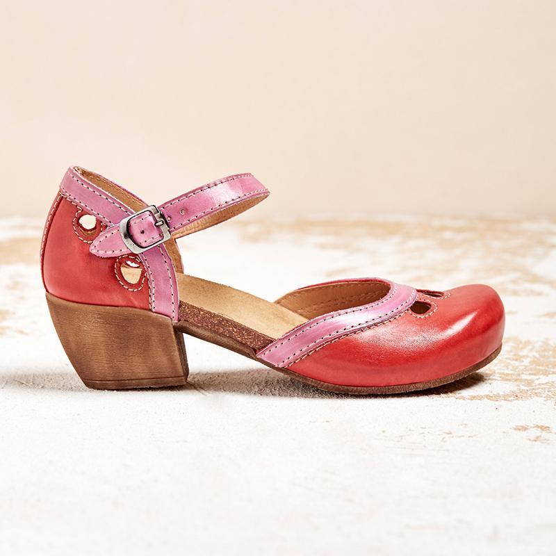 Lisslune | Elegant Sandals with Low Heel